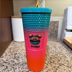 Disney Vibrant Gradient Tumbler with Straw